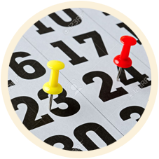 Calendar circle