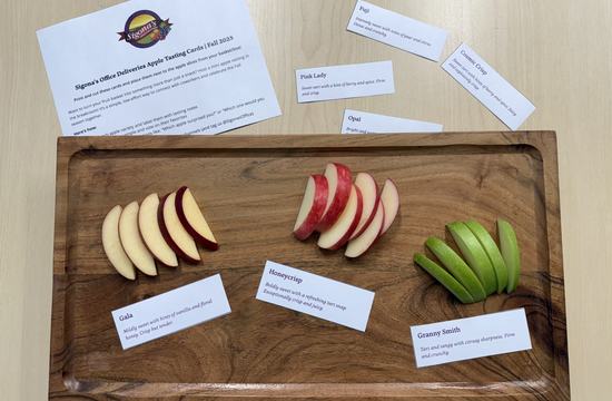October Apple Tasting: A Fresh Way to Snack at Work