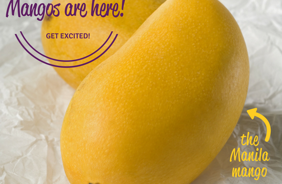 What's New In Your Basket This Week: Manila Mangoes!
