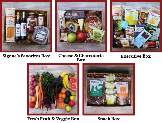 Sigona's corporate gift boxes